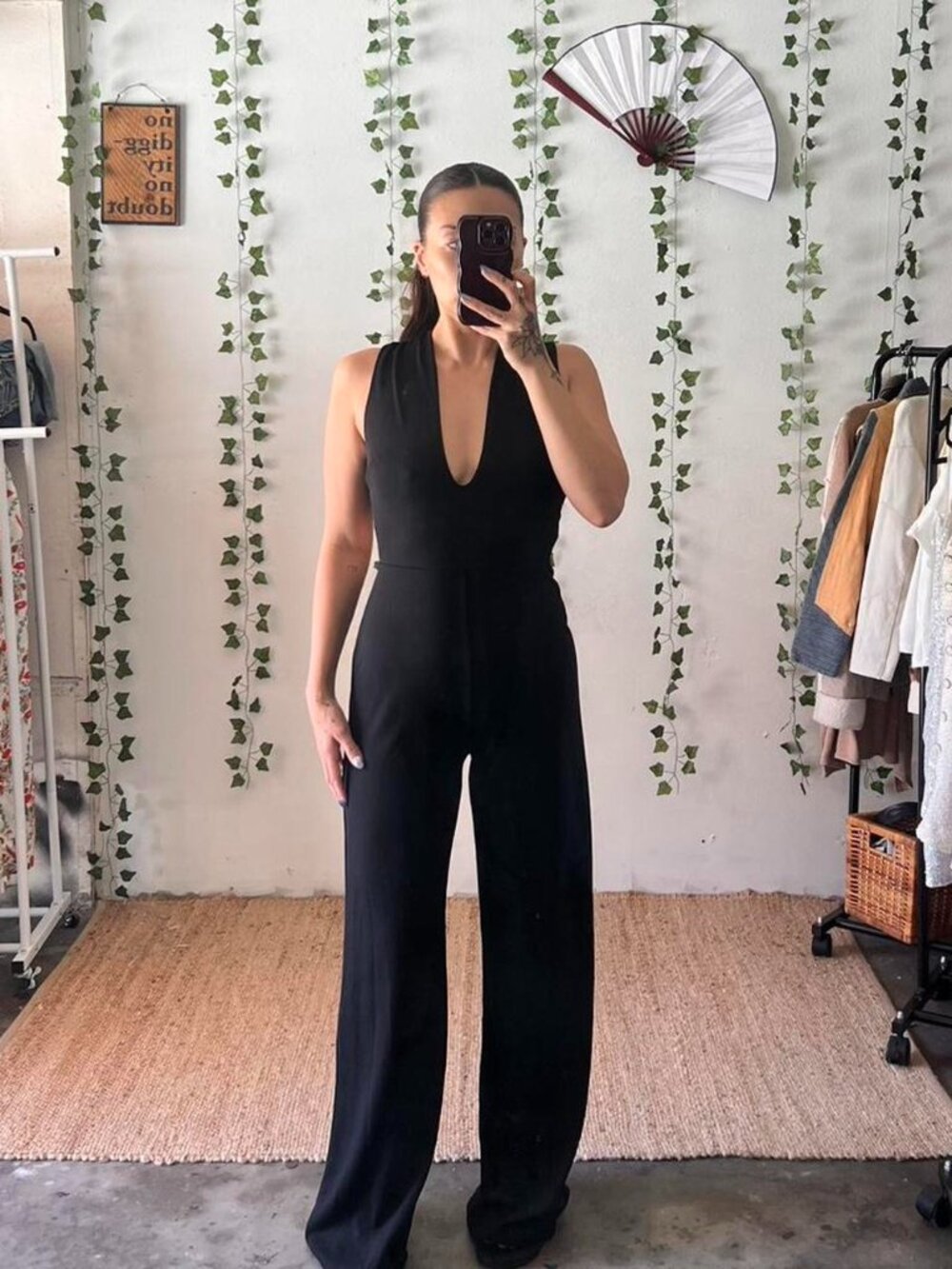 Lovely Day Black Wide Leg Jumpsuit